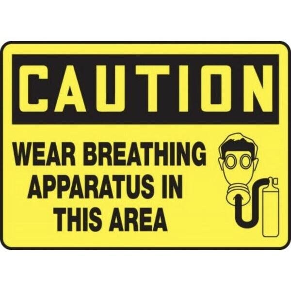 Accuform OSHA CAUTION SAFETY SIGN SAFETY MPPE763XL MPPE763XL - main